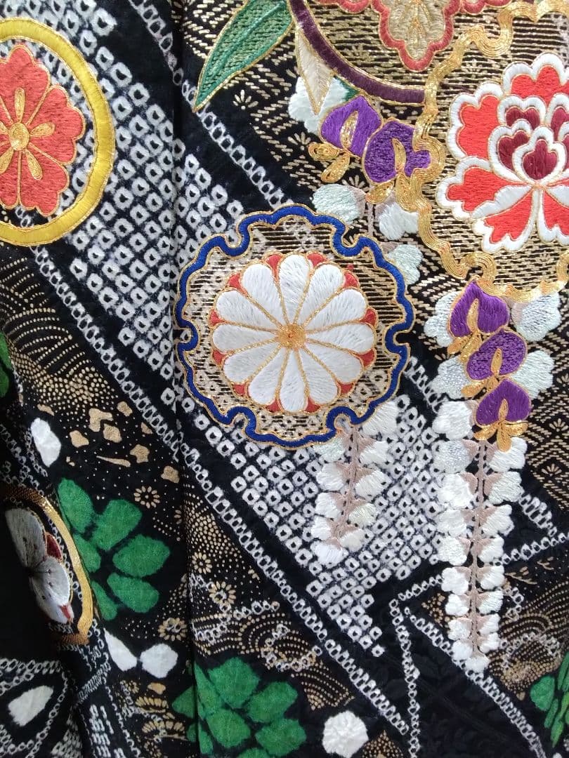 【専用】振袖正絹絞り、成人式、襦袢