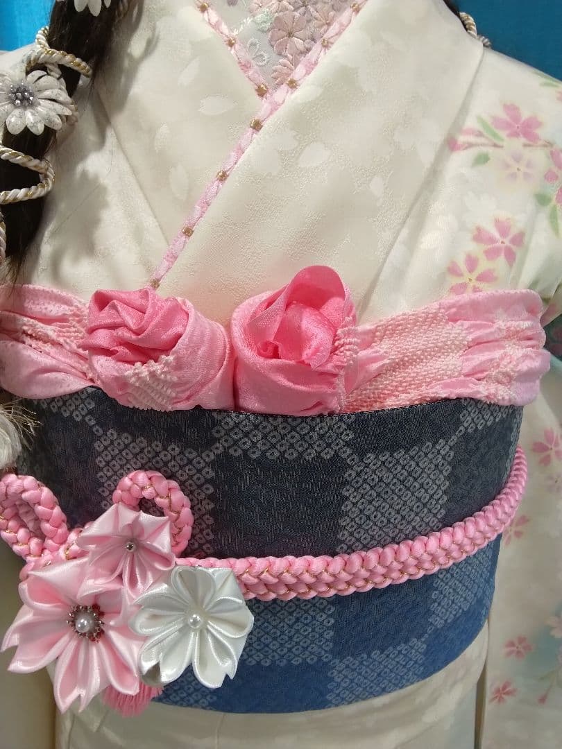 振袖フルセット、正絹振袖成人式、半襟重ね衿、帯揚げ帯締め、袋帯、襦袢、ガード加工