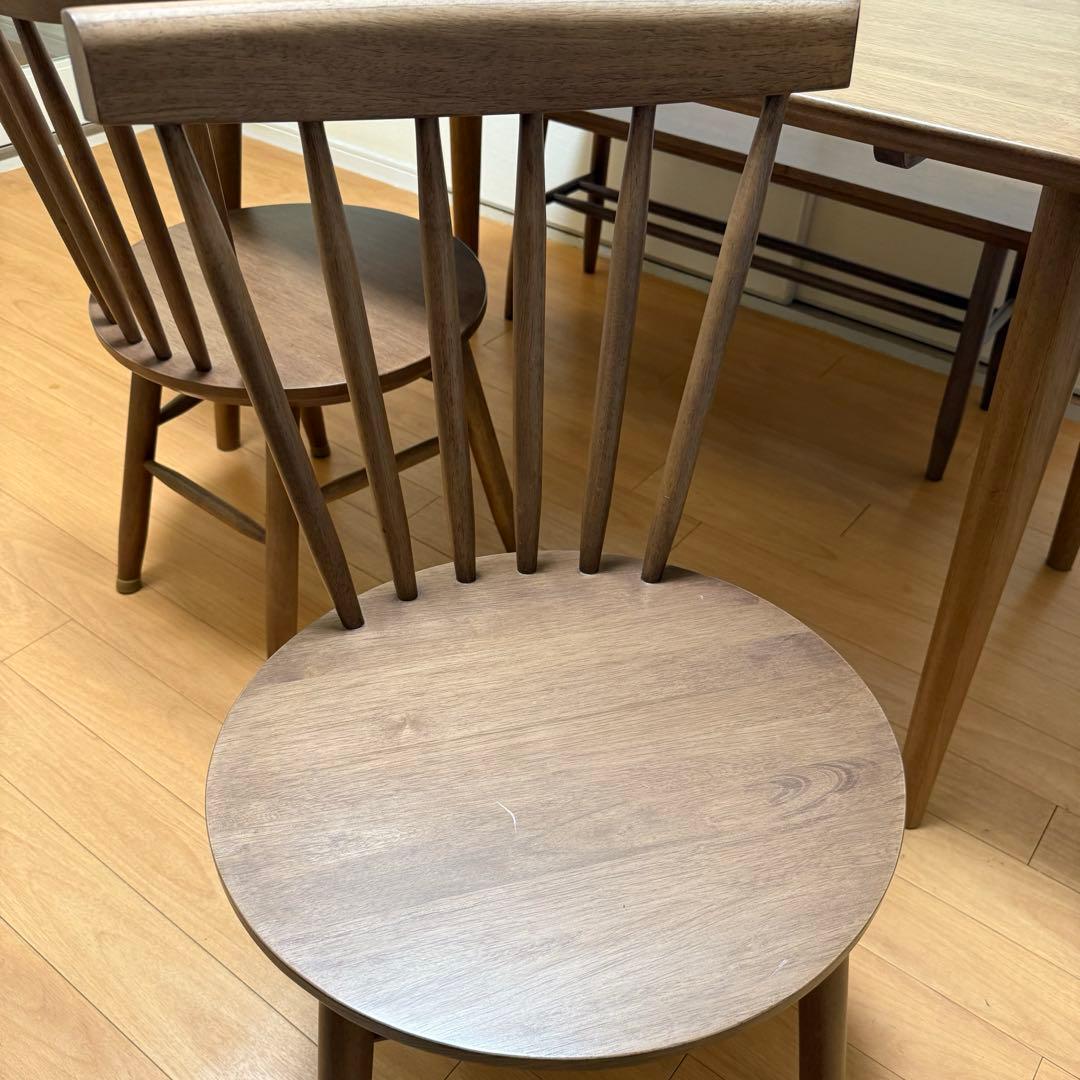 ニトリ ダイニングテーブルセット 4人掛け