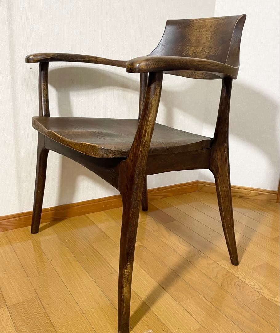【天然木 ナラ】 チェア 大塚家具 サイズ630/547/751mm 希少品