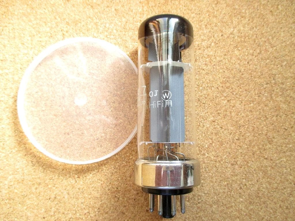 ナショナル　真空管 6CA7 HIFI 金属ベース