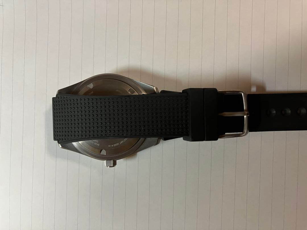 CITIZEN ダイバーズウォッチ NB6021-17E黒 ラバーベルト