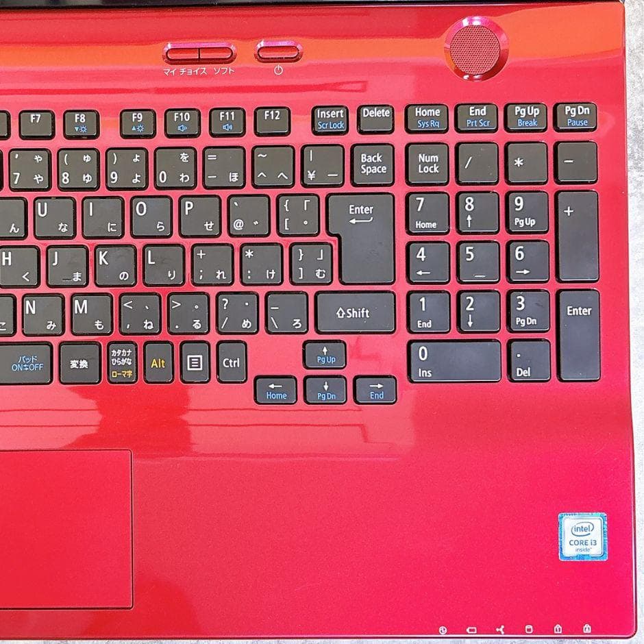 キレイな赤❣新品SSDで快適✨ブルーレイ カメラ付き Windows11仕事趣味