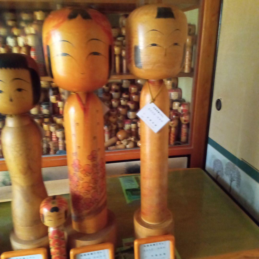 伝統こけし！巨大　こけし祭り特注品5点