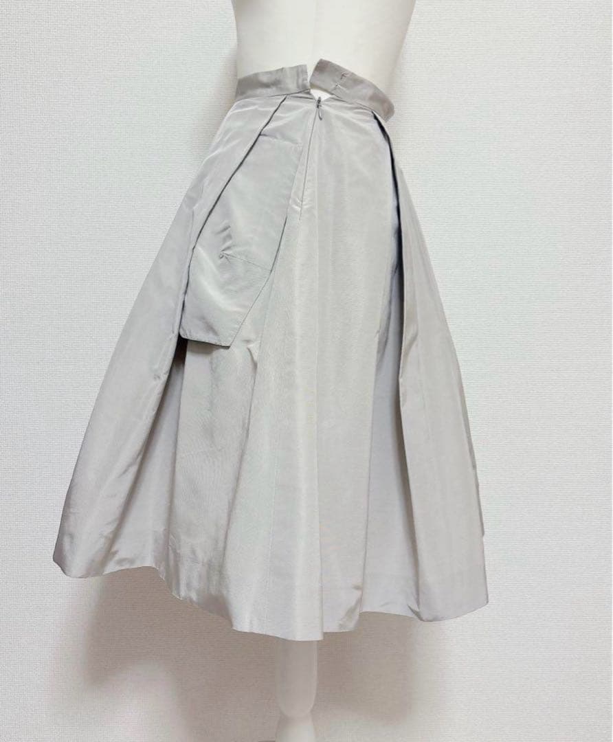 最高級　希少アーカイブ❤︎ Dior ❤︎伊製 シルク タフタスカート　美シルエット