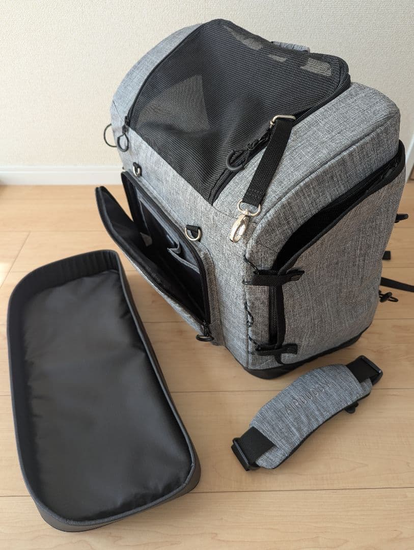 エアバギー 3ウェイバックパックキャリア ペットリュック [ワイドサイズ]