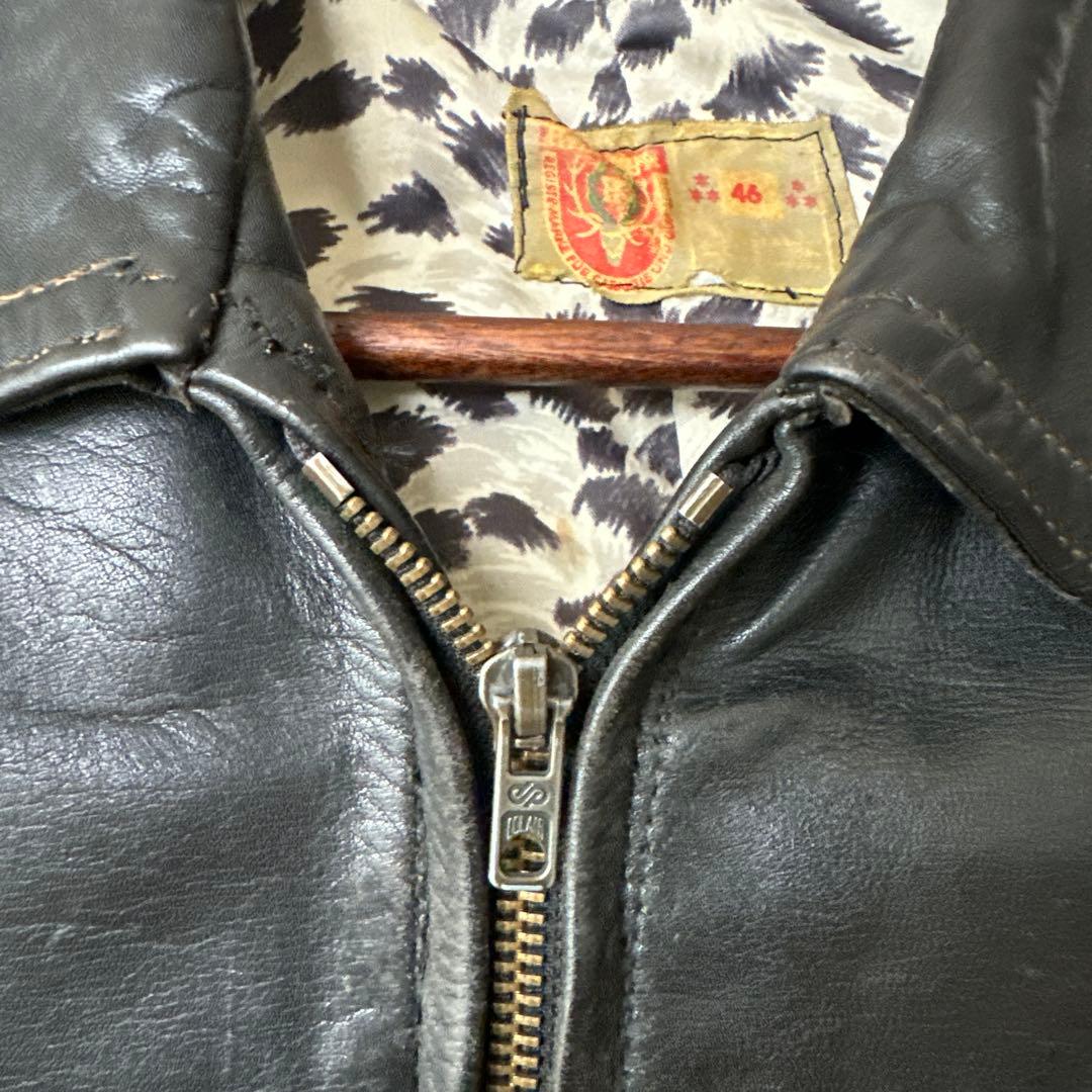 50s \"German Vintage\" モーターサイクルジャケット