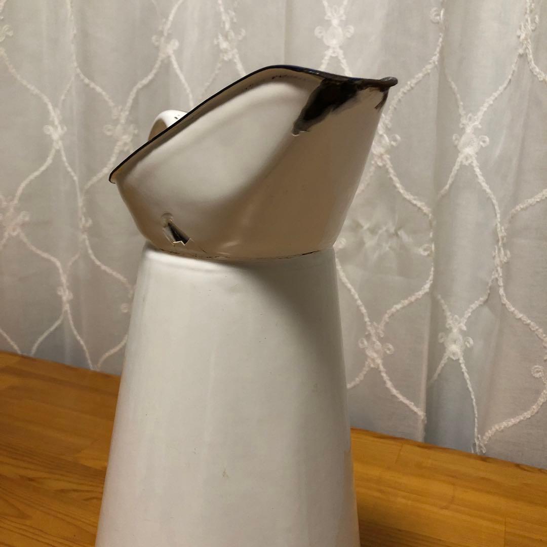 アンティークホーロー ウォータージャグ