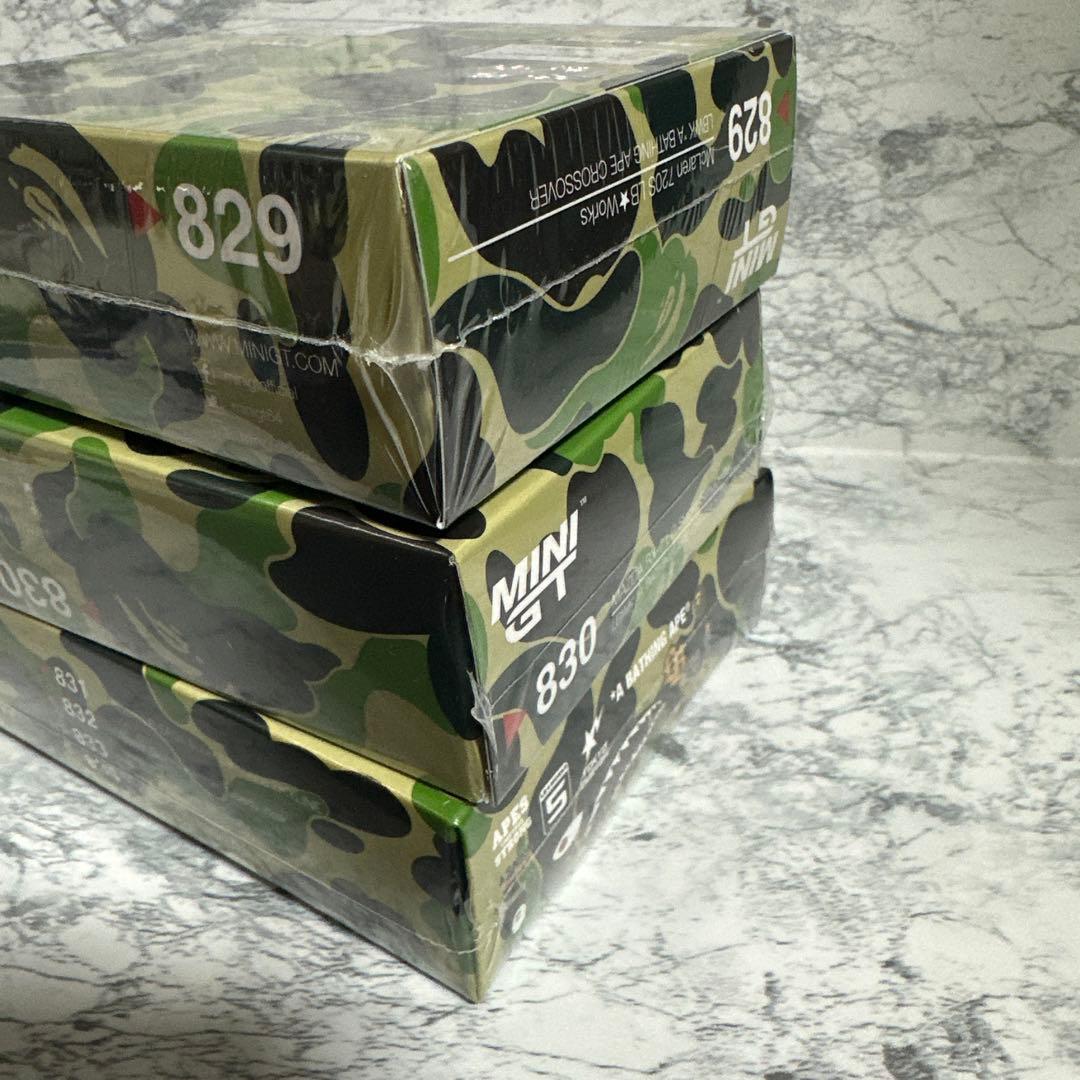 ミニカー MINIGT LBWK x BAPE