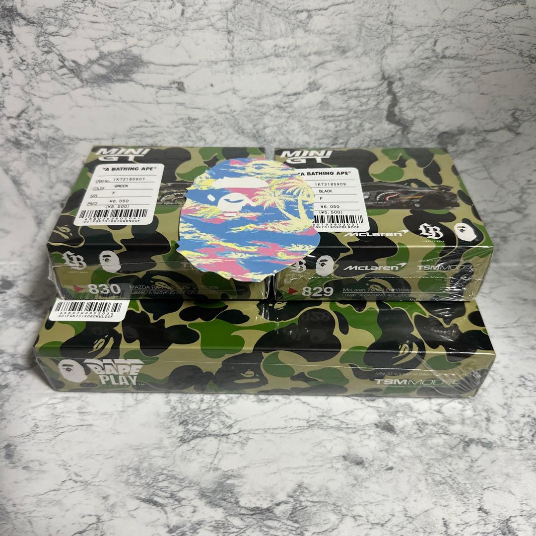 ミニカー MINIGT LBWK x BAPE