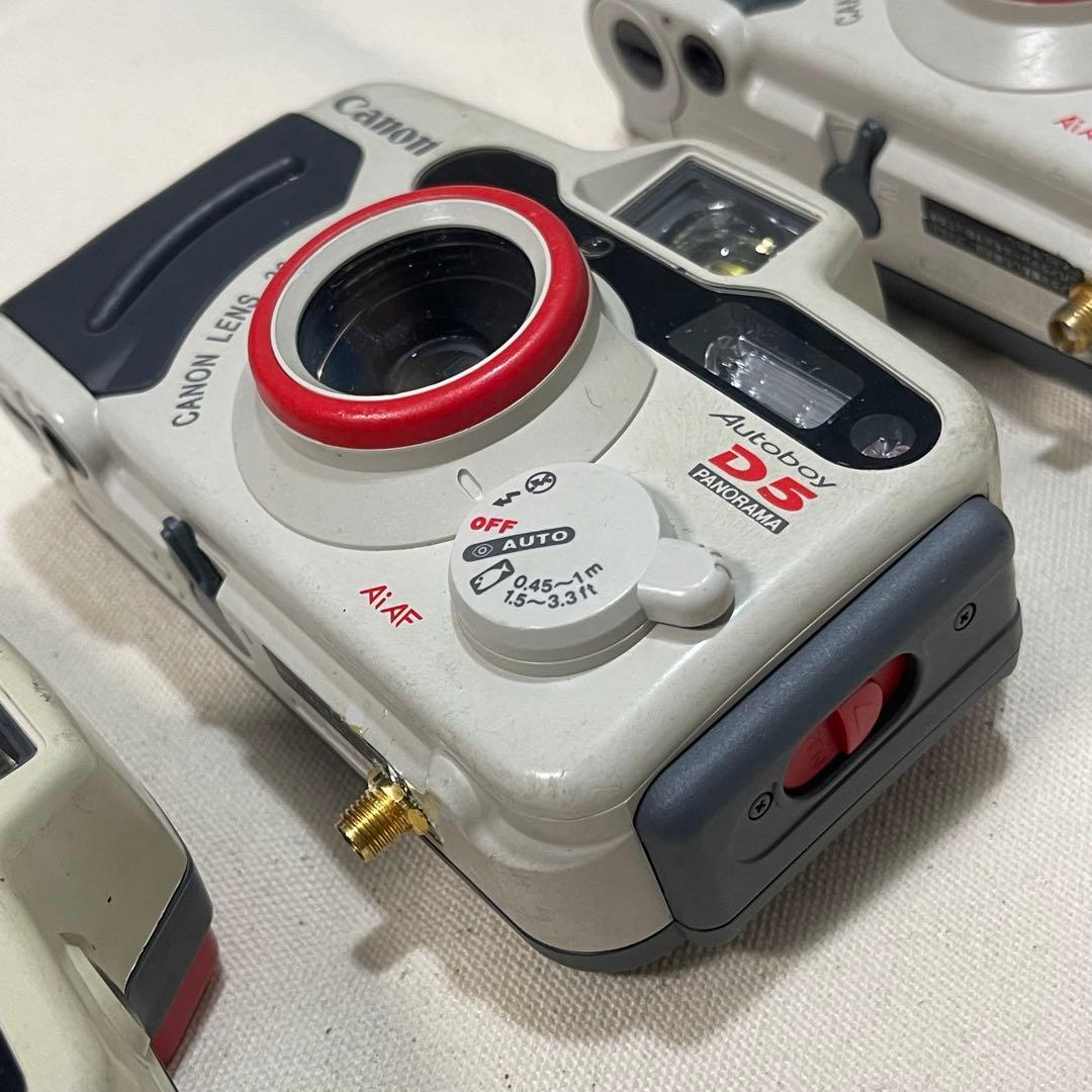 ジャンク★フィルムカメラ CANON Autoboy D5 3点セット