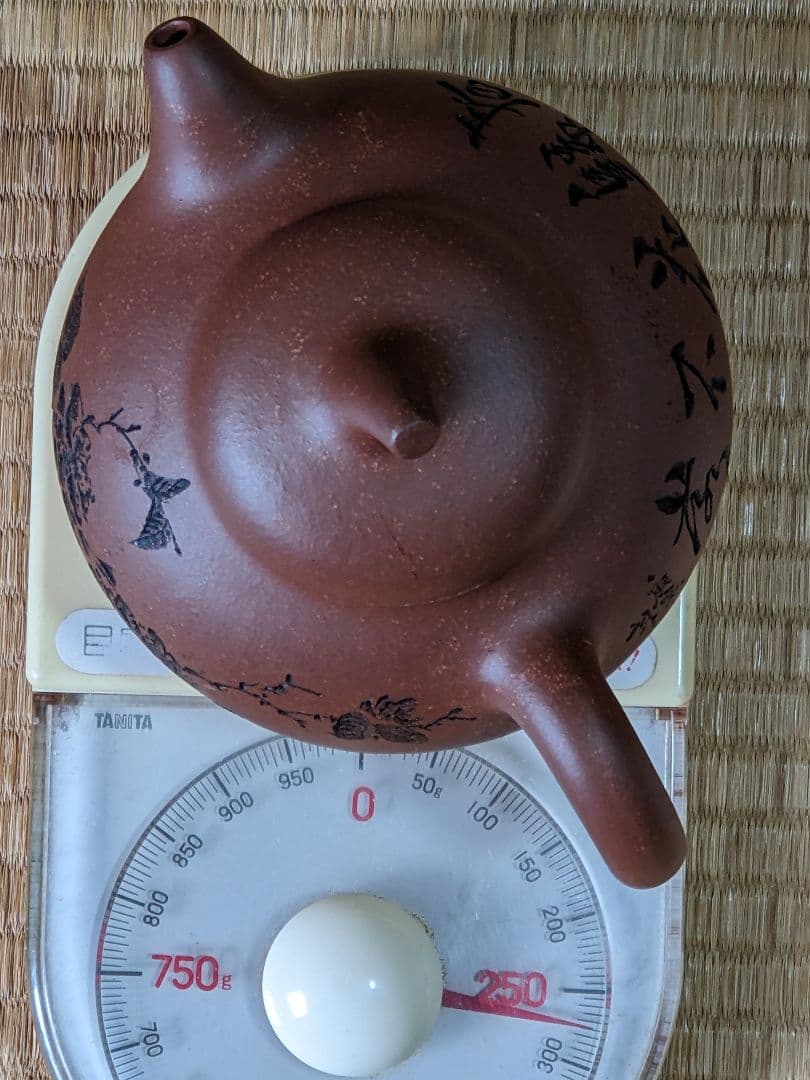 ♦茶道具 中国？梨地 茶壺 タタラ作り 工芸品 アンティーク 骨董品コレクション