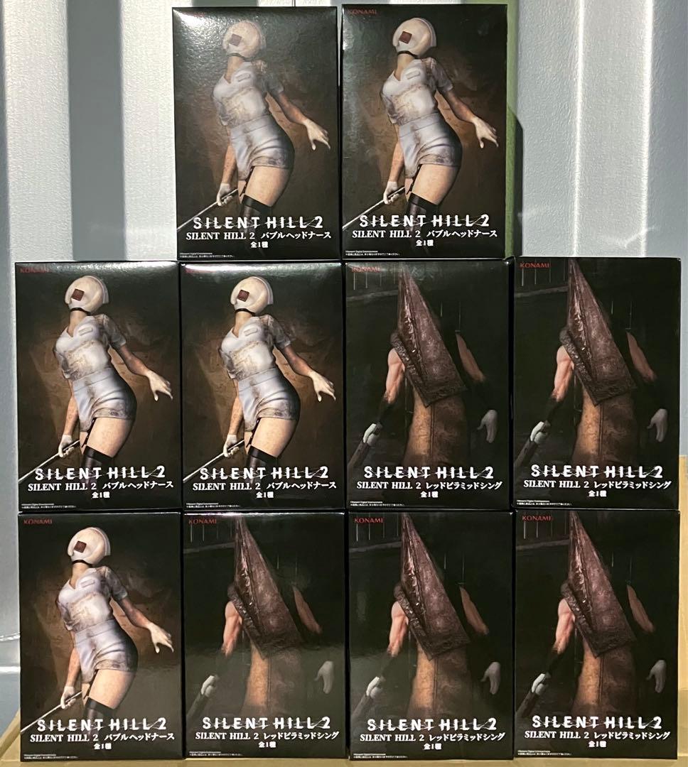 10個 サイレントヒル2 レッドピラミッドシング バブルヘッドナース フィギュア
