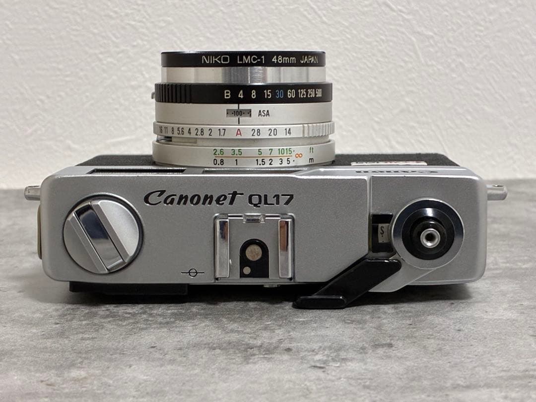 ⭐️美品⭐️モルト交換済⭐️キャノン Canon Canonet QL17 Giii