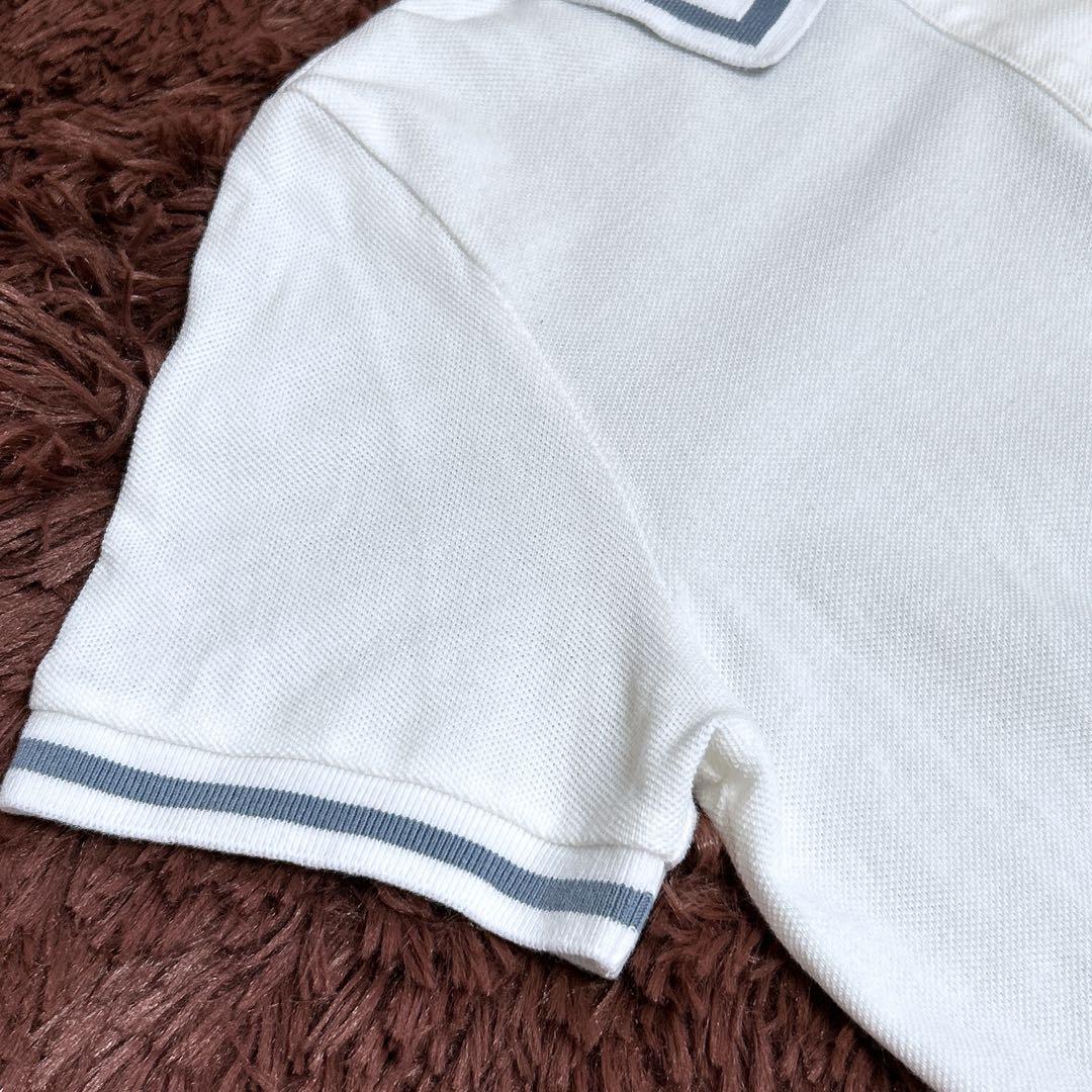 美品✨ヴィヴィアンウエストウッド　オーブ刺繍　ポロシャツ　ホワイト　2