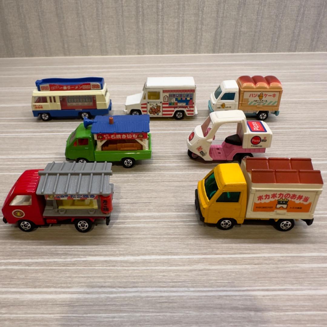 トミカ たべもの販売車セット まとめ売り