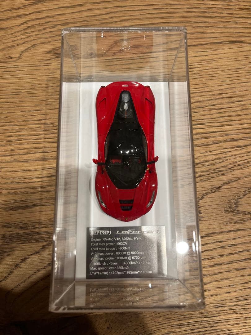 D&G 1/18 Ferrari LaFerrari ミニカー