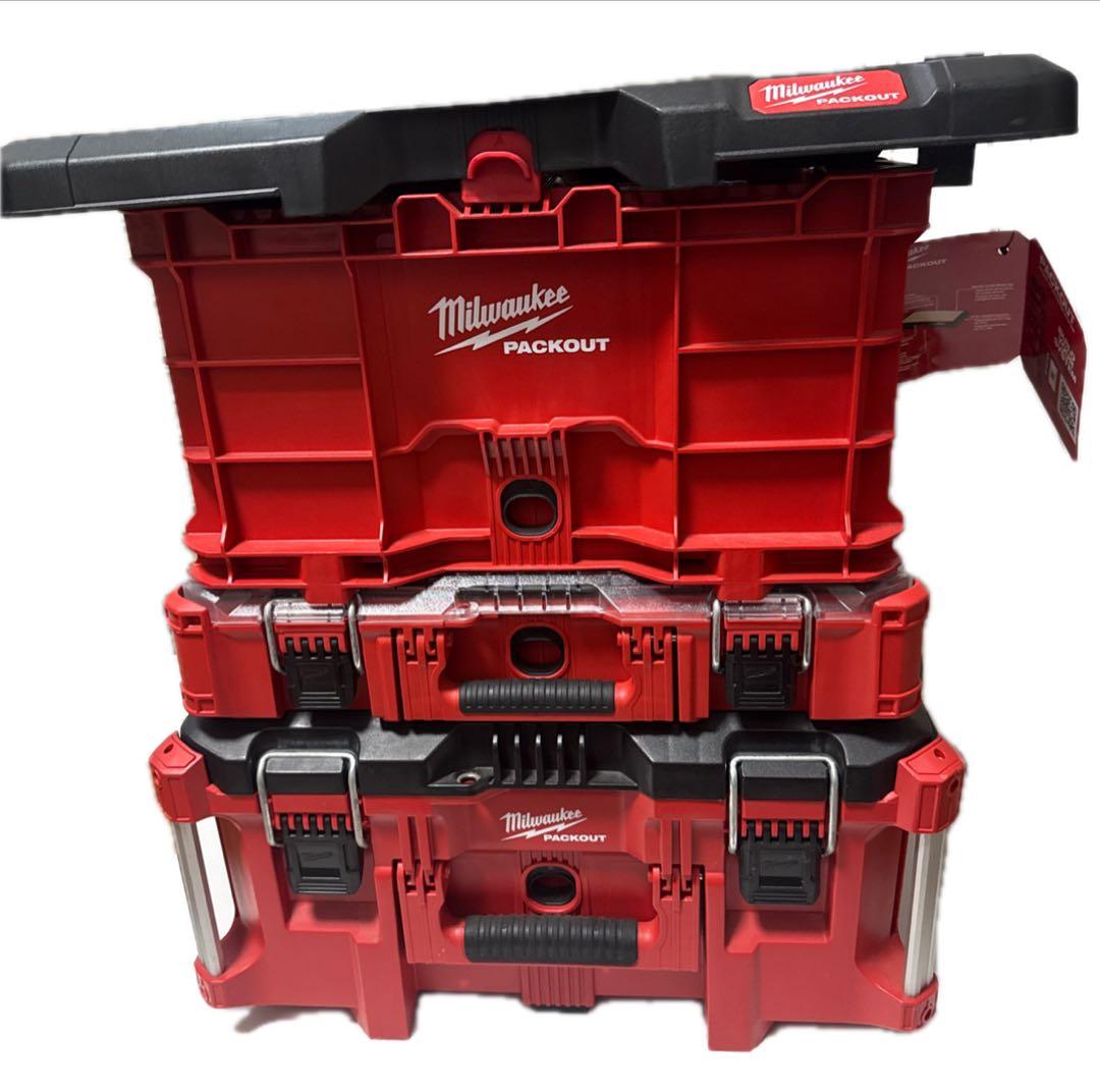 ミルウォーキー ツールボックス Lサイズ　コンテナ＆ディバイダー 3点