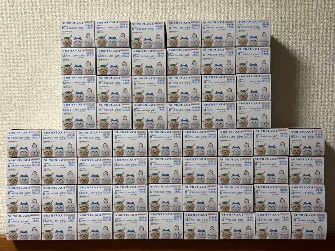 ちいかわフレンズ４ ハチワレ　スポーツ刈り　スポワレ 60個セット