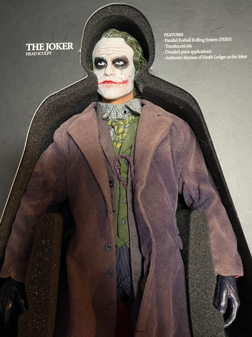 ホットトイズ　ジョーカー　DX01 1/6 フィギュア　ダークナイト