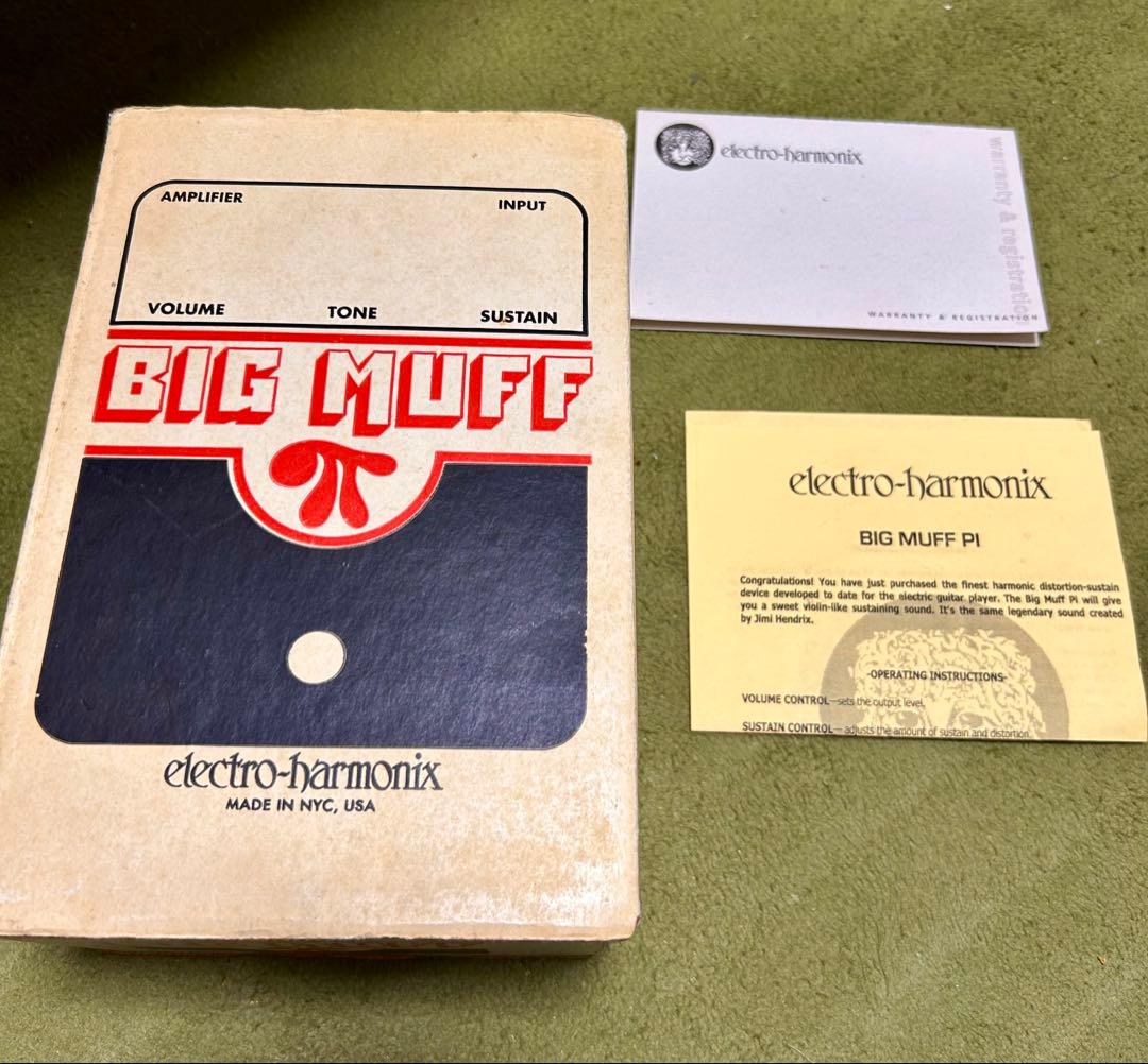 【中古・箱付き】BIG MUFF/フットスイッチハット付き