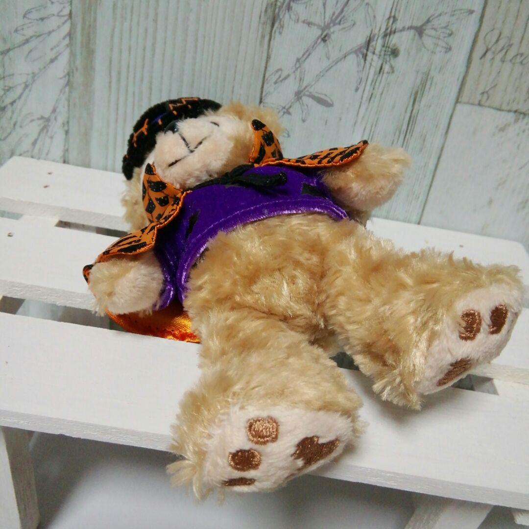 【１９】　ダッフィー　ぬいぐるみバッジ　ぬいば　ハロウィン　（シェリーメイ）