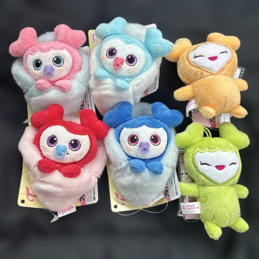 TWICE LOVELYS おくるみマスコット ナヨン ツウィ モモ チェヨン