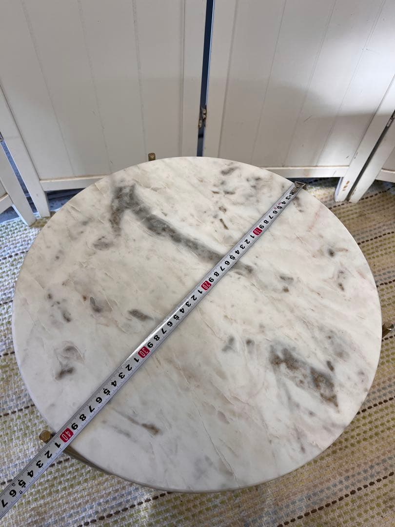 送料込み！ZARA  大理石サイドテーブル