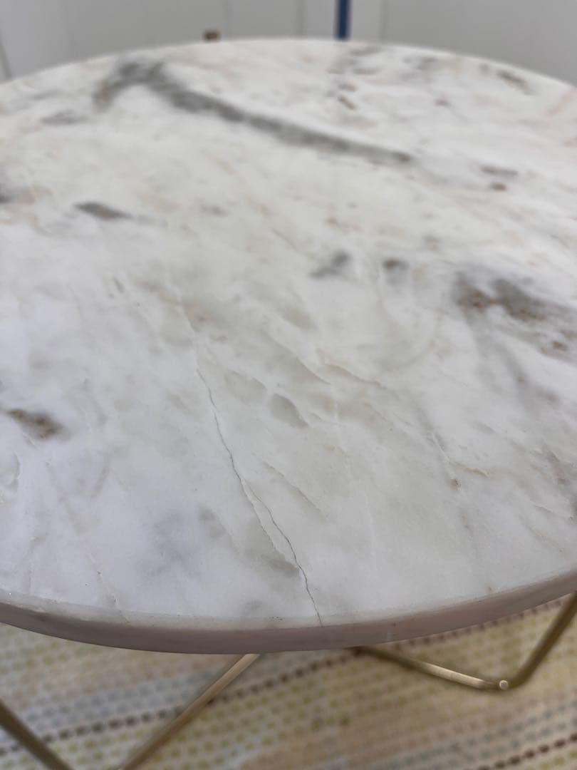 送料込み！ZARA  大理石サイドテーブル