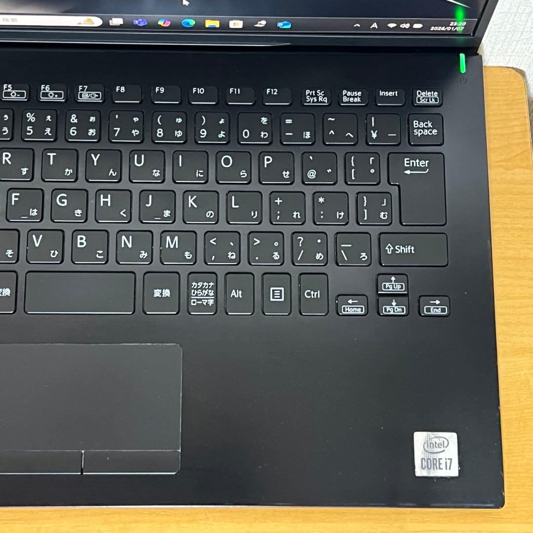 バッテリー良好!VAIO PRO PK i7第10世代 ／オフィス2024