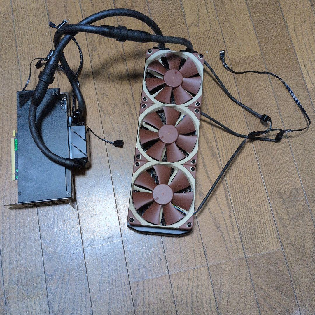 ど*売様 GALAKURO GeForce RTX 3080 Ti 簡易水冷改造