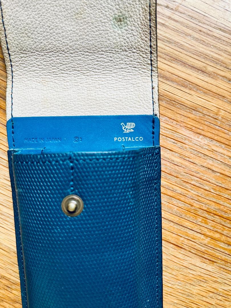 【POSTALCO】廃盤・稀少品ファウンテンペンケース（ネイビー）