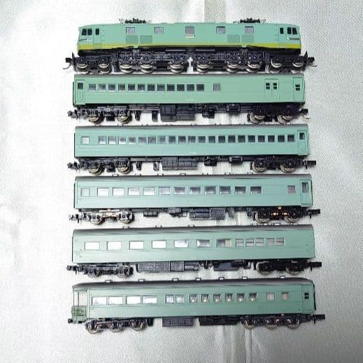 【新年特価】　KATO　特急「はと」青大将　EF58形電気機関車＋客車5両