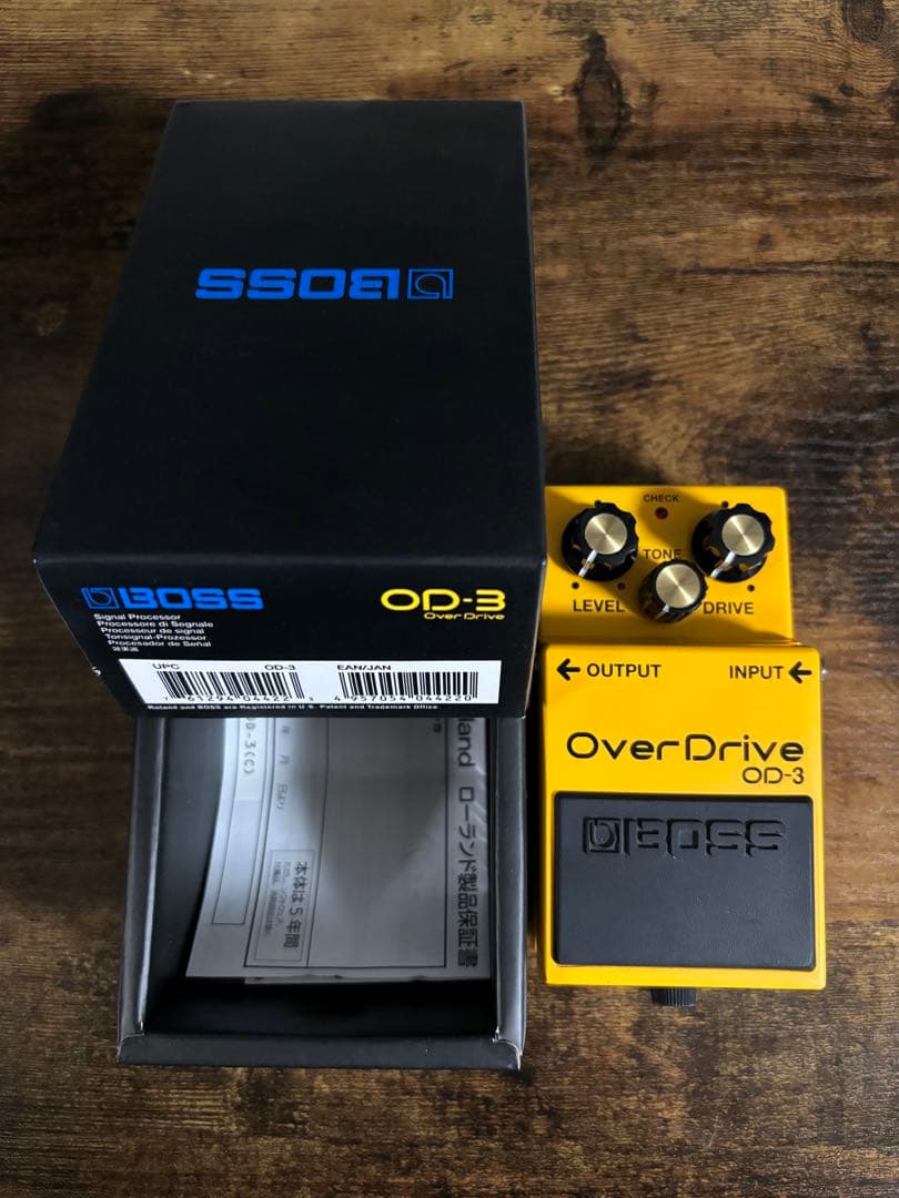 BOSS OverDrive OD-3 ギターエフェクター　オーバードライブ