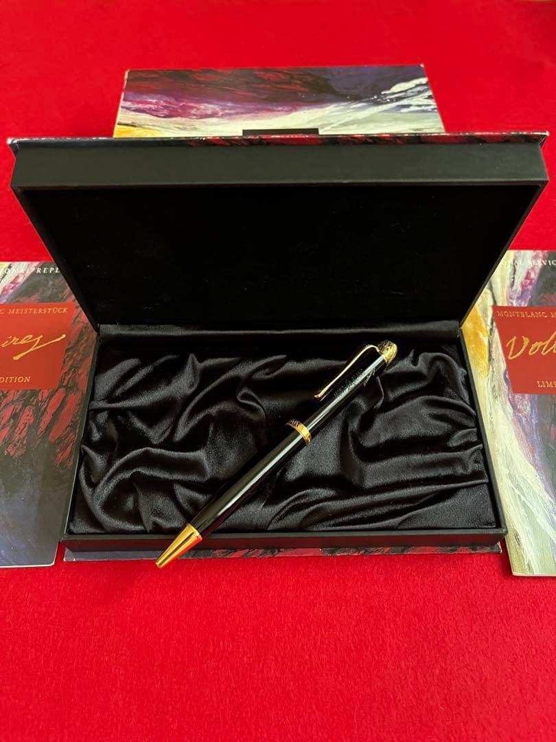 モンブランボールペン 作家シリーズ 1995年ボルテール❗️入手困難‼️