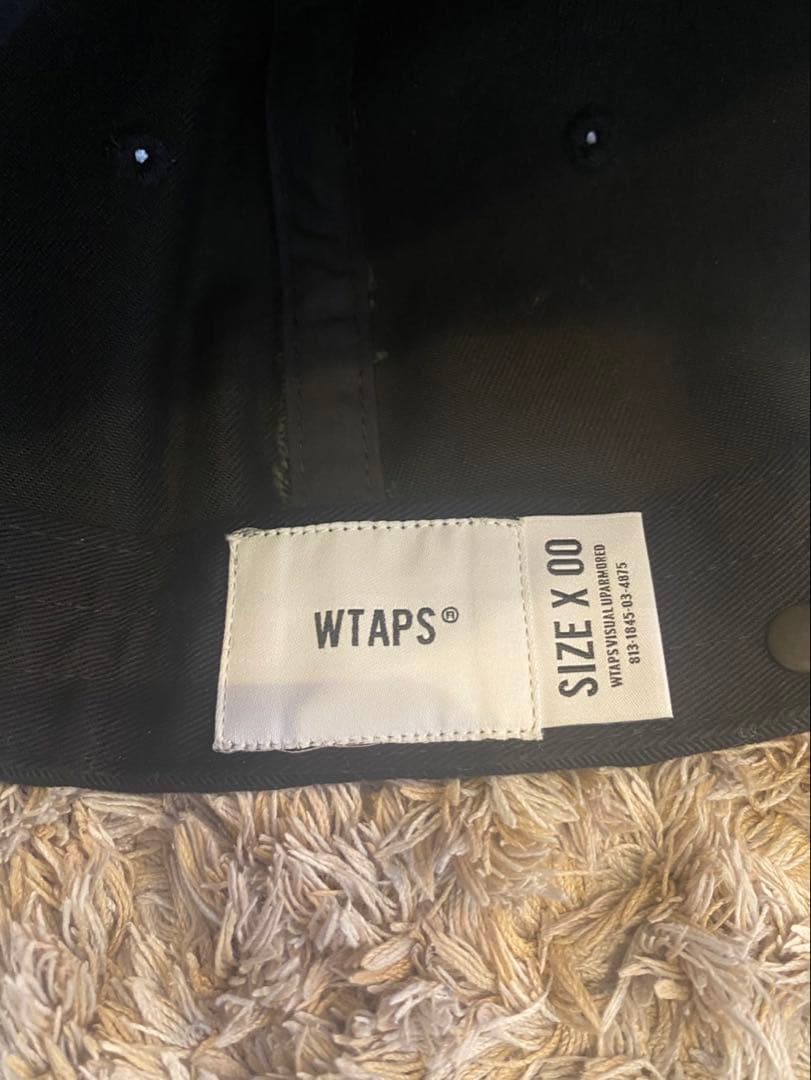 WTAPS クロスボーン ブラック キャップ