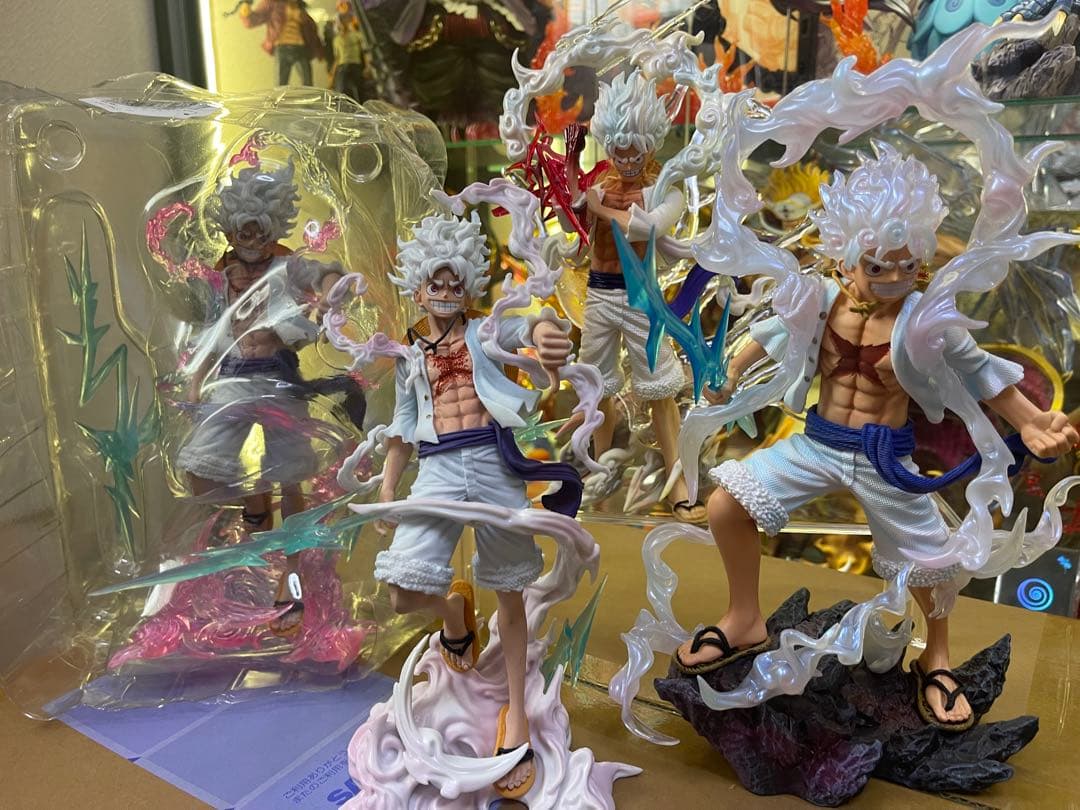 ワンピース ルフィ ニカ　フィギュア エフェクト付き　購入不可