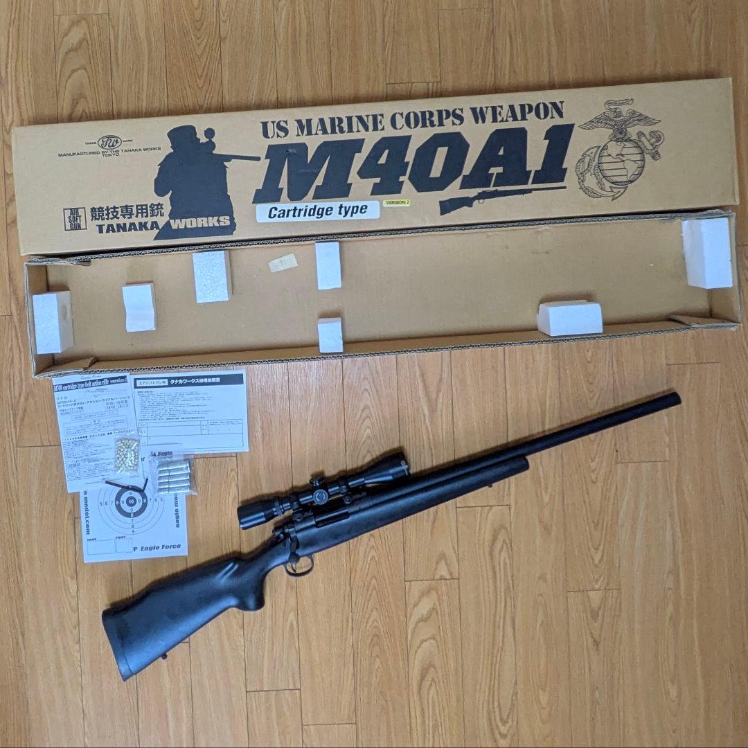 タナカ M40A1カートリッジ ( Version2) ＆ hakkoスコープ