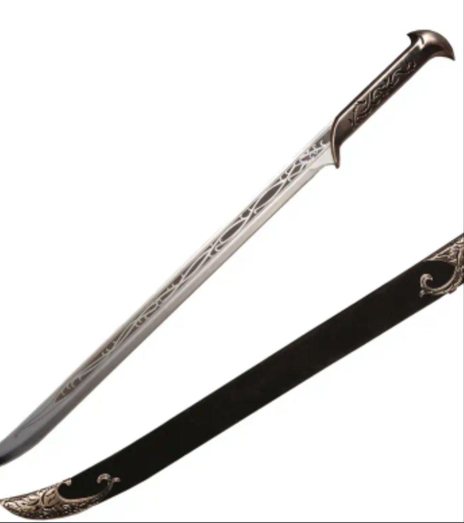 【ハロウィン特価】金属製 模造刀 西洋剣 エルフソード ステンレス