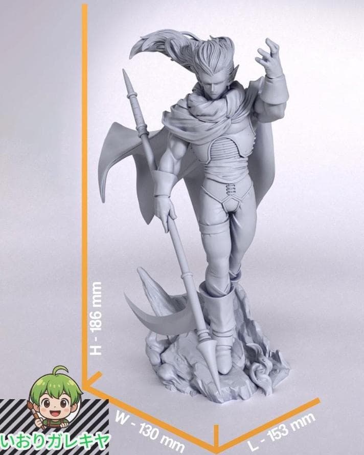 1/10　未塗装 未組立　フィギュア　ガレージキット