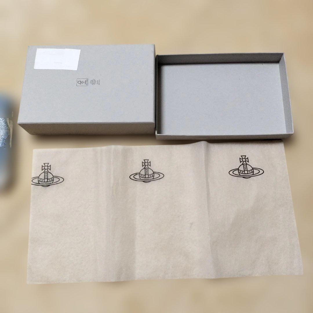 花柄スマホショルダーバッグ 青色デニム　フリンジ　ヴィヴィアンウエストウッド