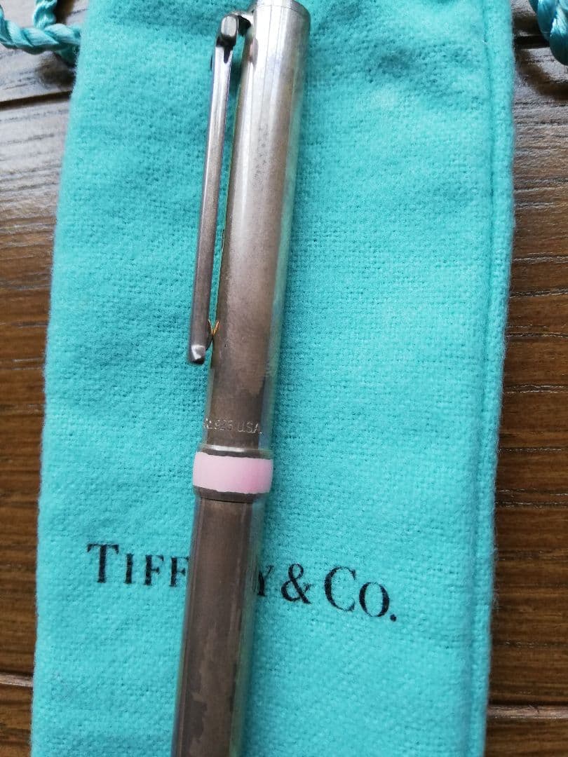Tiffany & Co. シルバーボールペン　tクリップ