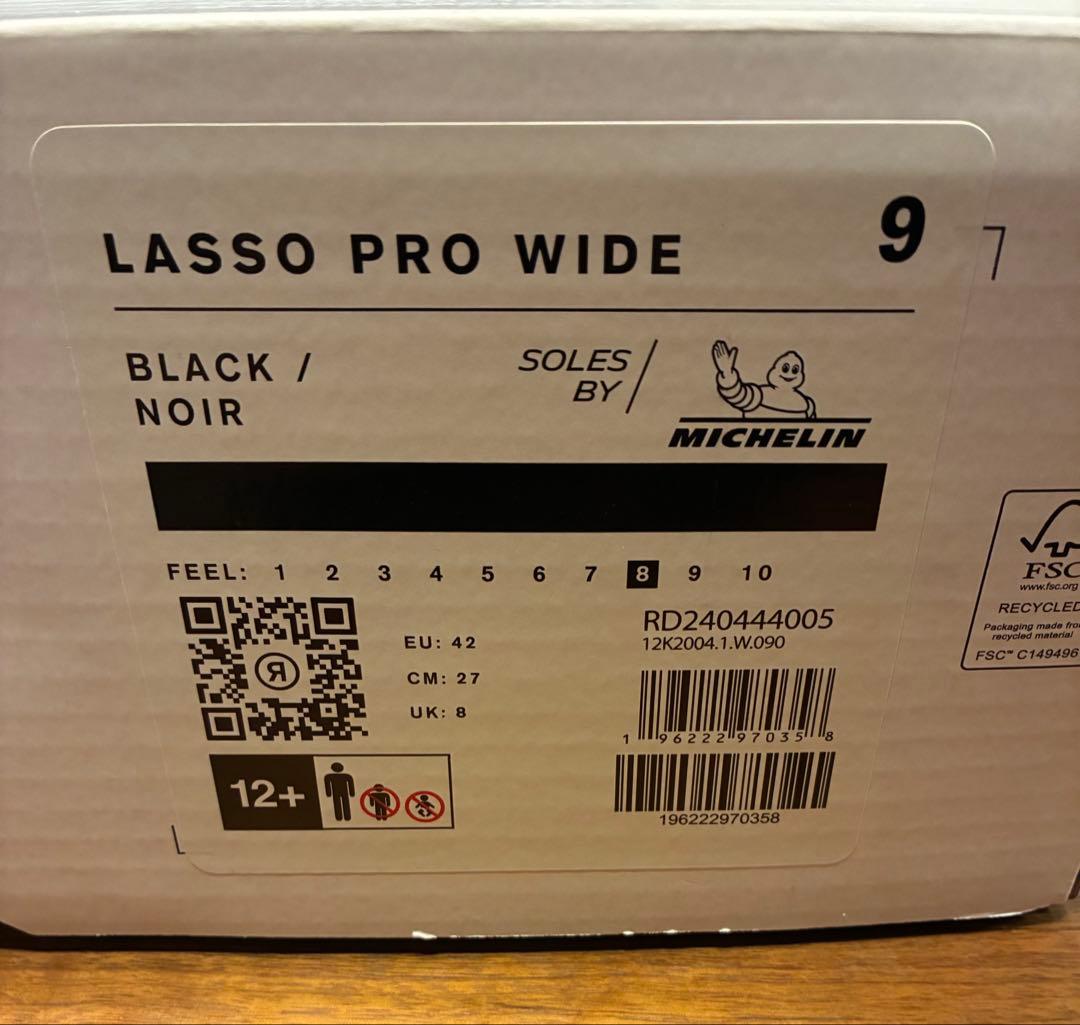 RIDE LASSO PRO WIDE 24-25サイズ 27cm