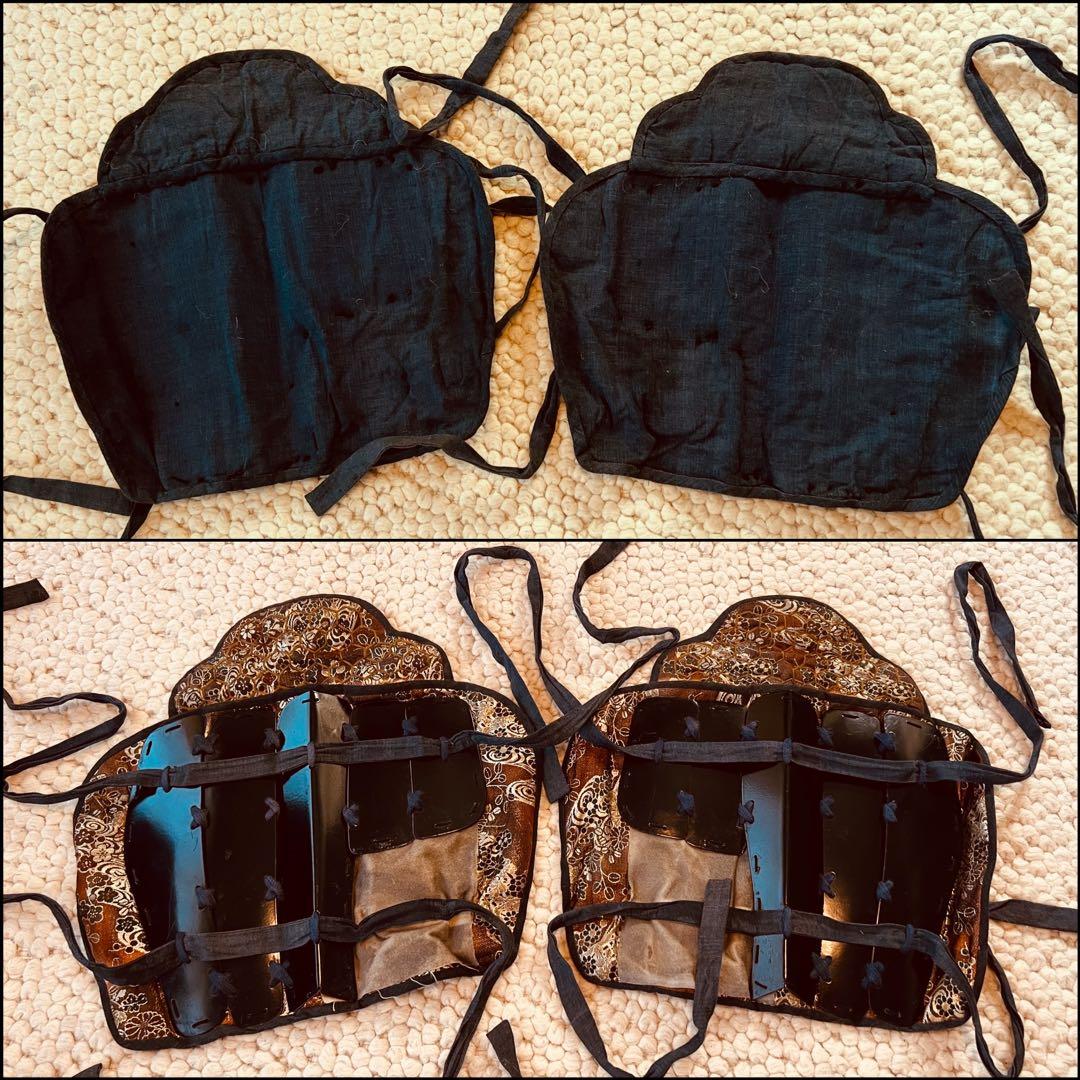 美品！『薩摩丸武工房製』【現代　甲冑 等身大】黒色胴当世具足一式　『日本 鎧』