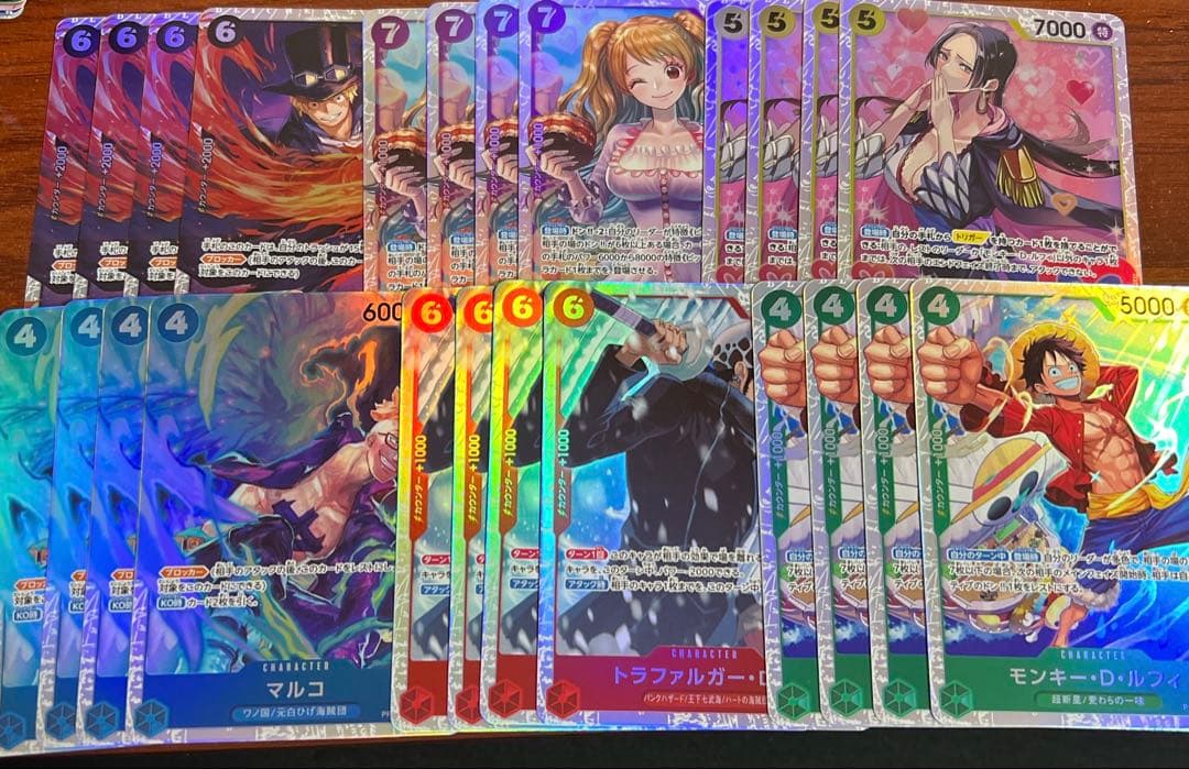 ワンピース　THE BEST vol.2 新規　SR 4コン　マルコ　ロー