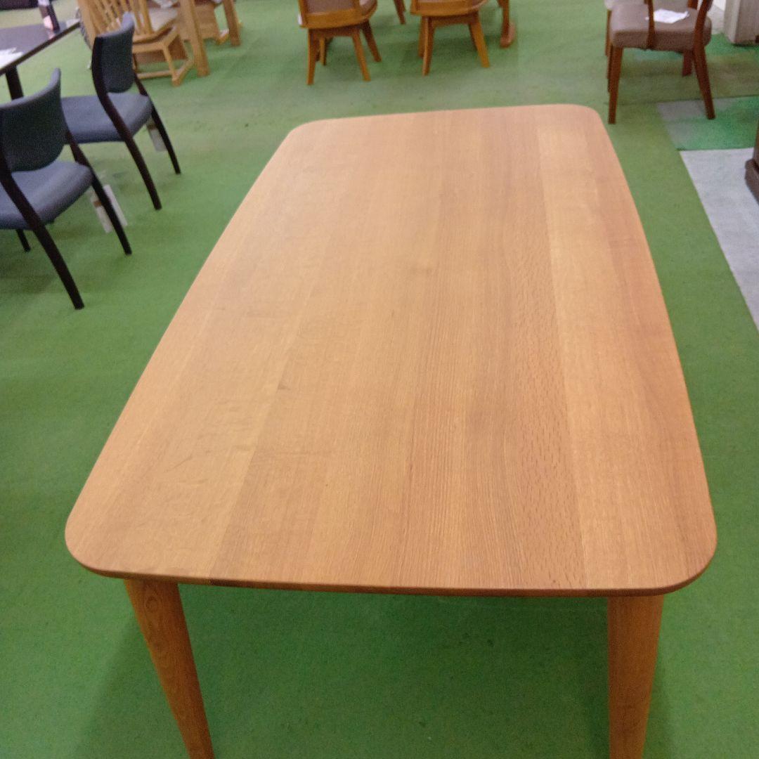 飛騨産業 オーダー テーブル 侭　トノ-形　丸テパー 足　 船底面 型