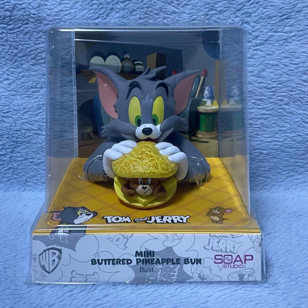｟新品未開封｠トムとジェリー ソープスタジオフィギュア　ミニ・バーガー3種セット