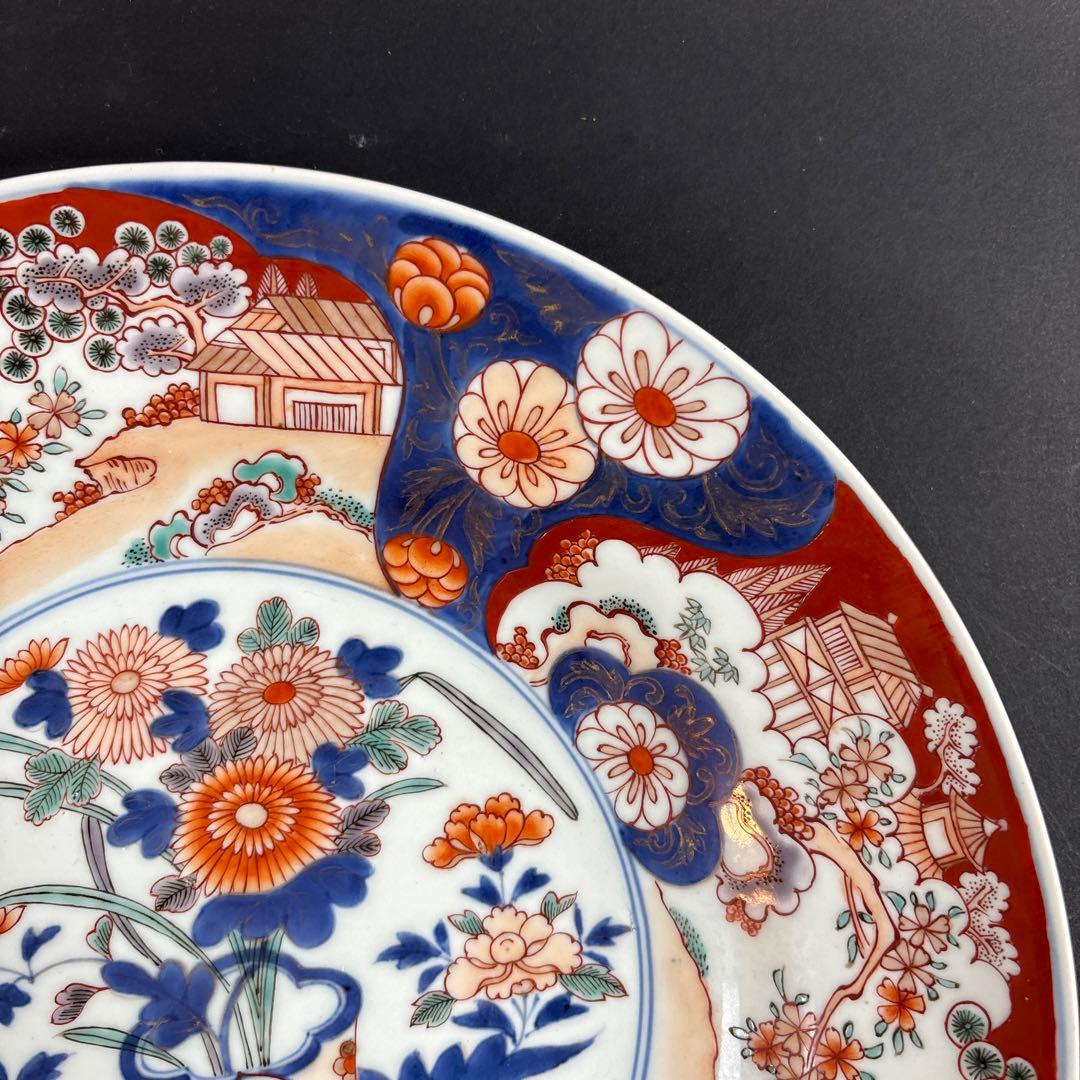 116 セール　色絵　錦　元　伊万里　有田　皿　中国　鍋島　九谷