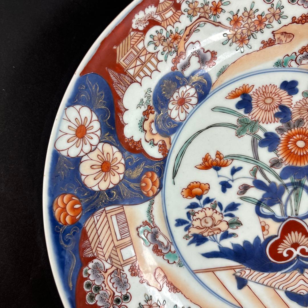 116 セール　色絵　錦　元　伊万里　有田　皿　中国　鍋島　九谷