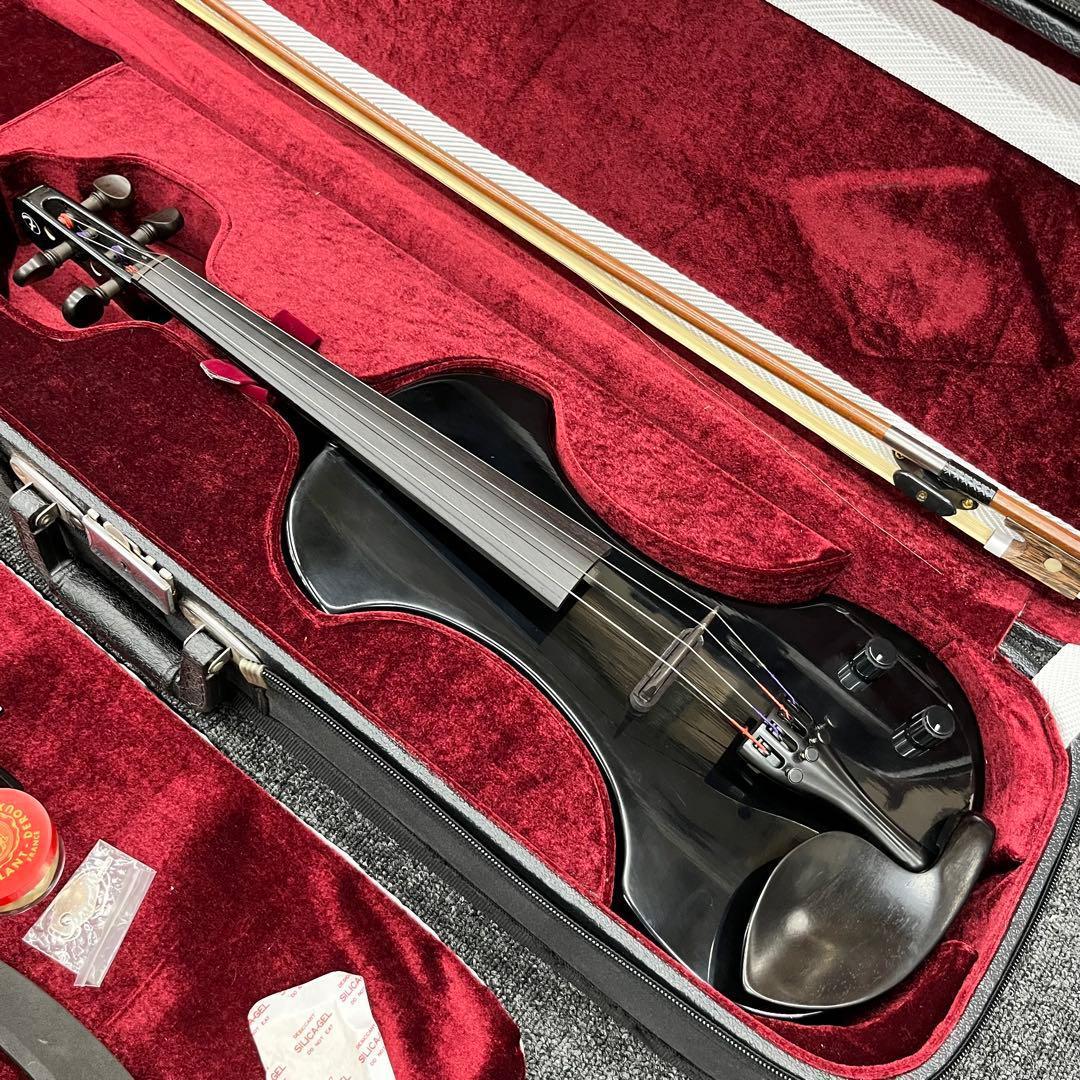 【10814】Fender FV-1 エレキバイオリン ブラック